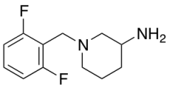 1-[(2,6-difluorophenyl)methyl]piperidin-3-amine