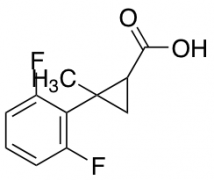2-(2,6-difluorophenyl)-2-methylcyclopropane-1-carboxylic acid