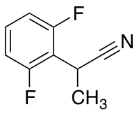 2-(2,6-difluorophenyl)propanenitrile
