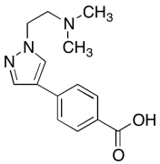 4-(1-(2-(Dimethylamino)ethyl)-1h-pyrazol-4-yl)benzoic Acid