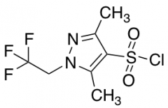 3,5-Dimethyl-1-(2,2,2-trifluoroethyl)-1H-pyrazole-4-sulfonyl Chloride