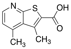 3,4-Dimethylthieno[2,3-b]pyridine-2-carboxylic Acid