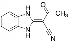 2-(1,3-dihydro-2H-benzimidazol-2-ylidene)-3-oxobutanenitrile