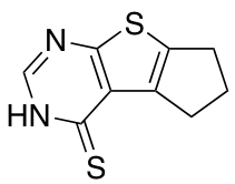 6,7-dihydro-5H-cyclopenta[4,5]thieno[2,3-d]pyrimidine-4-thiol