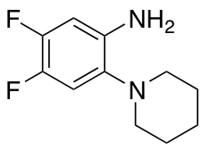 4,5-difluoro-2-(piperidin-1-yl)aniline