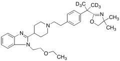 2-[1-[2-[4-[1-(4,5-Dihydro-4,4-dimethyl-2-oxazolyl)-1-methylethyl]phenyl]ethyl]-4-piperidi