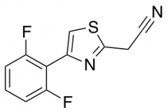 2-[4-(2,6-difluorophenyl)-1,3-thiazol-2-yl]acetonitrile