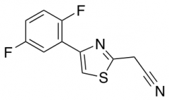 2-[4-(2,5-difluorophenyl)-1,3-thiazol-2-yl]acetonitrile