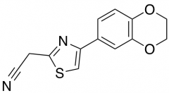 2-[4-(2,3-Dihydro-1,4-benzodioxin-6-yl)-1,3-thiazol-2-yl]acetonitrile