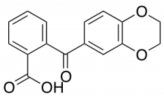 2-(2,3-Dihydro-1,4-benzodioxine-6-carbonyl)benzoic Acid