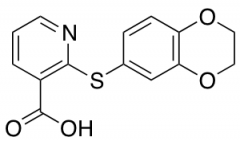 2-(2,3-Dihydro-1,4-benzodioxin-6-ylsulfanyl)pyridine-3-carboxylic Acid