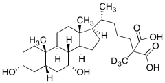 (3&alpha;,5&beta;,7&alpha;)- 3,7-Dihydroxy-25-methyl-cholestane-26,27-dioic Ac
