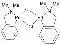 Di-mu-chlorobis[2-[(dimethylamino)methyl]phenyl-C,N]dipalladium(II)