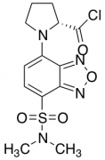 (R)-(+)-4-(N,N-Dimethylaminosulfonyl)-7-(2-chloroformylpyrrolidin-1-yl)-2,1,3-benzoxadiazo