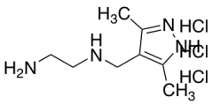 N1-((3,5-dimethyl-1H-pyrazol-4-yl)methyl)ethane-1,2-diamine trihydrochloride