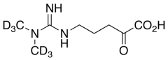 5-[[(Dimethylamino)iminomethyl]amino]-2-oxopentanoic Acid-d6Discontinued