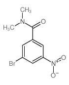 N,N-Dimethyl 3-bromo-5-nitrobenzamide