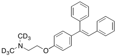&alpha;-[4-(2-Dimethylaminoethoxy)phenyl]stilbene-d6