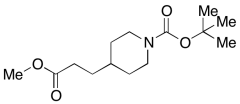 1-[1,1-Dimethylethoxy)​carbonyl]​-​4-piperidinepropanoic Acid Methyl Ester