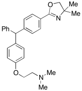 2-(4-((4-(4,4-Dimethyl-4,5-dihydrooxazol-2-yl)phenyl)(phenyl)methyl)phenoxy)-N,N-dimethyle