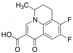 8,9-Difluoro-5-methyl-1-oxo-1,5,6,7-tetrahydropyrido[3,2,1-ij]quinoline-2-carboxylic Acid