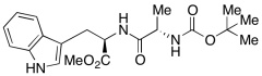 N-[(1,1-Dimethylethoxy)carbonyl]-L-alanyl-D-tryptophan Methyl Ester
