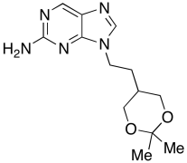 9-[2-(2,2-Dimethyl-1,3-dioxan-5-yl)ethyl]-9H-purin-2-amine