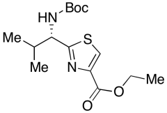 2-[(1S)-1-[[(1,1-Dimethylethoxy)carbonyl]amino]-2-methylpropyl]-4-thiazolecarboxylicAcid E