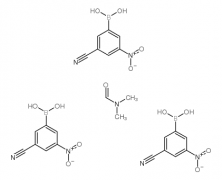 N,N-Dimethylformamide tris(3-cyano-5-nitrophenylboronate)