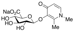 Deferiprone 3-O-&beta;-D-Glucuronide Sodium Salt
