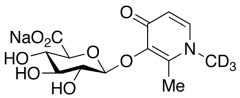 Deferiprone-d3 3-O-&beta;-D-Glucuronide Sodium Salt