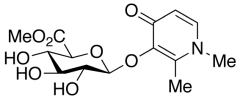 Deferiprone 3-O-&beta;-D-Glucuronide Methyl Ester
