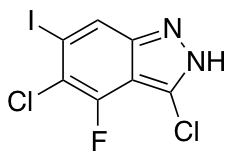 3,5-Dichloro-4-fluoro-6-iodo 1H-Indazole