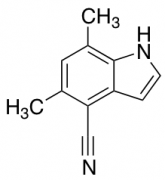 5,7-Dimethyl-1H-indole-4-carbonitrile