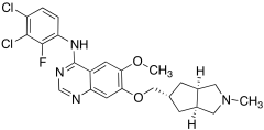 N-(3,4-Dichloro-2-fluorophenyl)-6-methoxy-7-[[(3a&alpha;,5&alpha;,6a&alpha;)-o