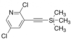 2,5-Dichloro-3-((trimethylsilyl)ethynyl)pyridine