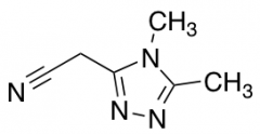 2-(dimethyl-4H-1,2,4-triazol-3-yl)acetonitrile