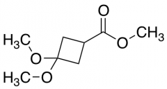 3,3-Dimethoxycyclobutane-1-carboxylate methyl ester