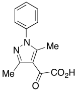 3,5-Dimethyl-1-phenyl-1H-pyrazole 4-Oxoacetic Acid