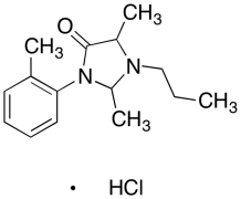 2,5-Dimethyl-3-(2-methylphenyl)-1-propylimidazolini-4-one Hydrochloride
