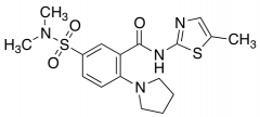 5-(Dimethylsulfamoyl)-N-(5-methyl-1,3-thiazol-2-yl)-2-(pyrrolidin-1-yl)benzamide