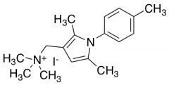 {[2,5-Dimethyl-1-(4-methylphenyl)-1H-pyrrol-3-yl]methyl}trimethylazanium Iodide