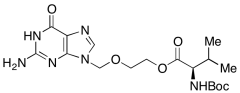 N-[(1,1-Dimethylethoxy)carbonyl]-D-valine  2-[(2-Amino-1,6-dihydro-6-oxo-9H-purin-9-yl)met