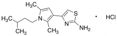 4-[2,5-Dimethyl-1-(3-methylbutyl)-1H-pyrrol-3-yl]-1,3-thiazol-2-amine Hydrochloride