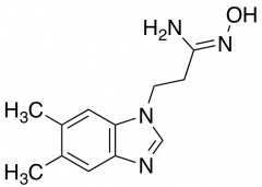 3-(5,6-Dimethyl-1H-1,3-benzodiazol-1-yl)-N'-hydroxypropanimidamide