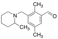 2,5-Dimethyl-3-[(2-methyl-1-piperidinyl)methyl]benzaldehyde
