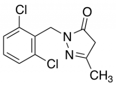 1-[(2,6-Dichlorophenyl)methyl]-3-methyl-4,5-dihydro-1H-pyrazol-5-one