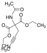1,3-Diethyl 2-(but-2-yn-1-yl)-2-acetamidopropanedioate