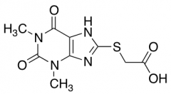 2-[(1,3-Dimethyl-2,6-dioxo-2,3,6,9-tetrahydro-1H-purin-8-yl)sulfanyl]acetic Acid