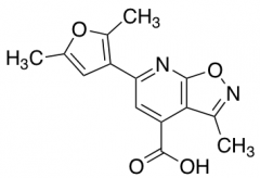 6-(2,5-Dimethylfuran-3-yl)-3-methyl-[1,2]oxazolo[5,4-b]pyridine-4-carboxylic Acid